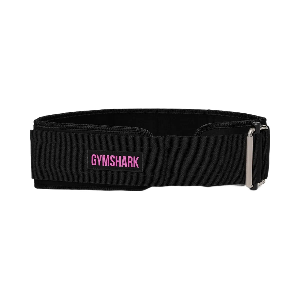 Gymshark Velcro Weightlifting Belt "GS Black GS Focus Pink" - HypeFly India View 3