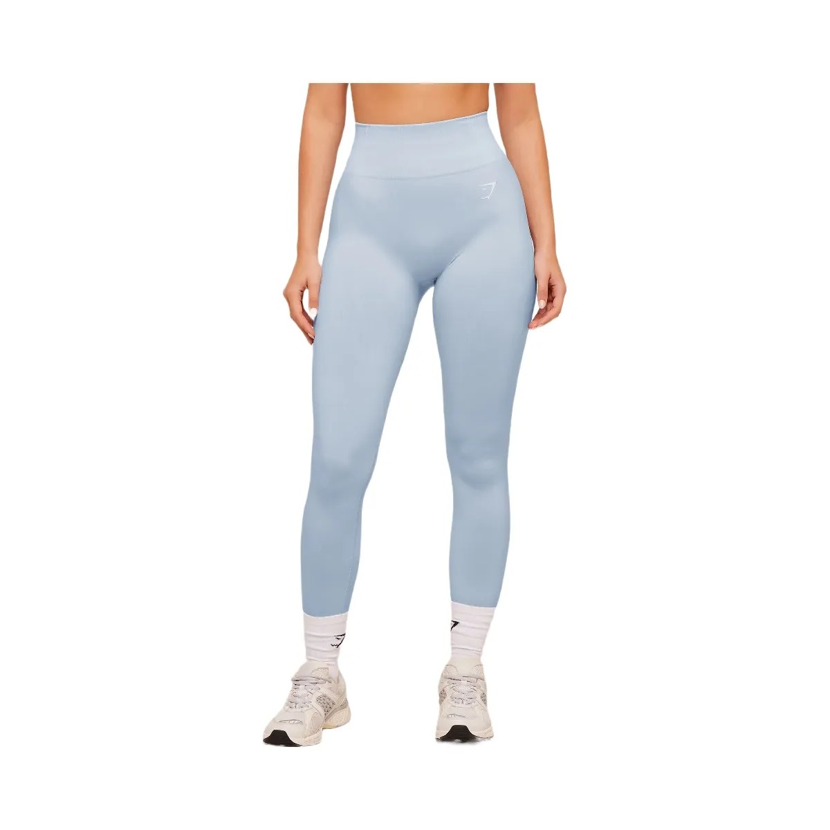 Gymshark Vital Seamless 2.0 Leggings "Chilled Blue" - HypeFly India View 1