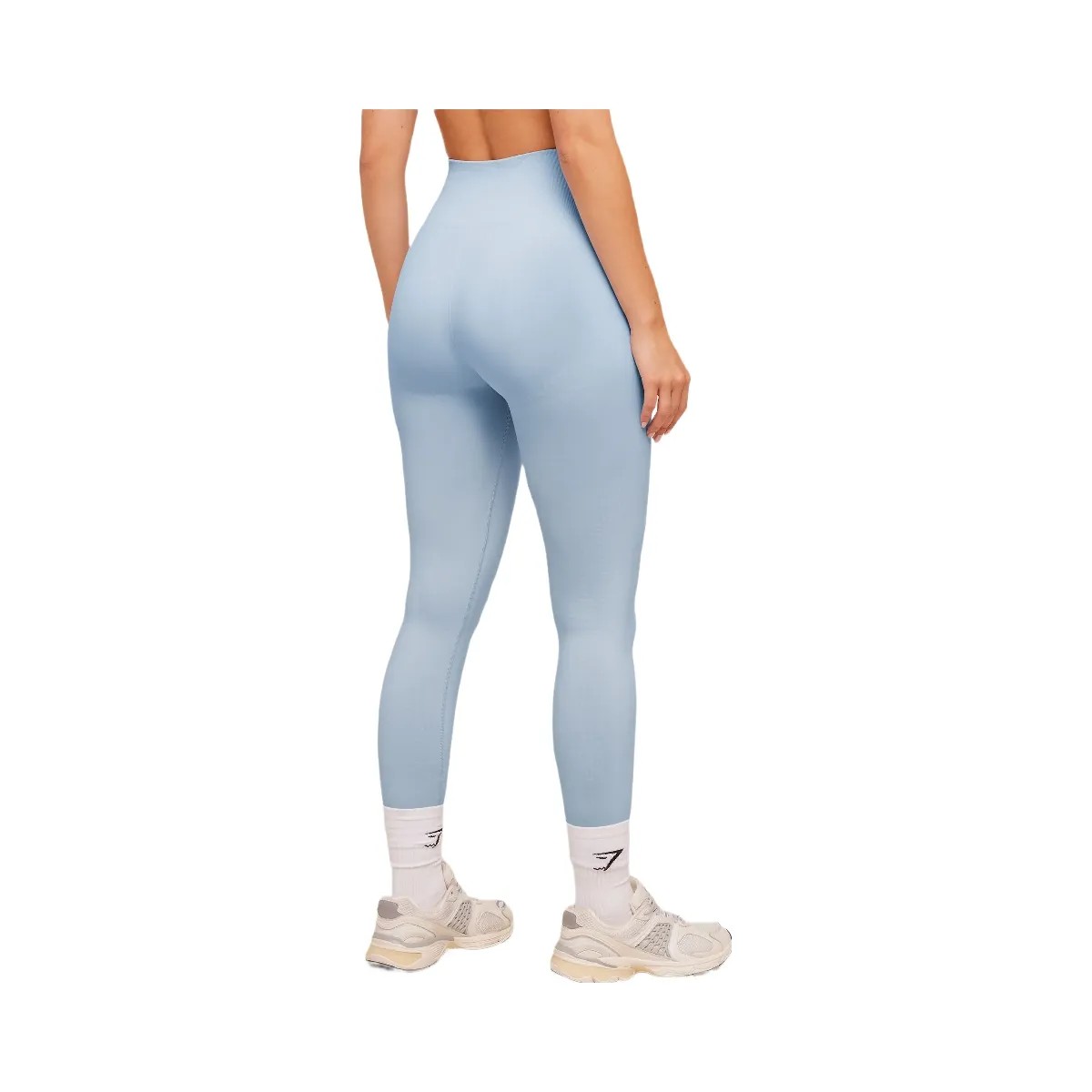 Gymshark Vital Seamless 2.0 Leggings "Chilled Blue" - HypeFly India View 2