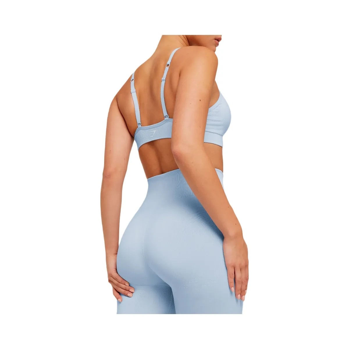 Gymshark Vital Seamless 2.0 Leggings "Chilled Blue" - HypeFly India View 5