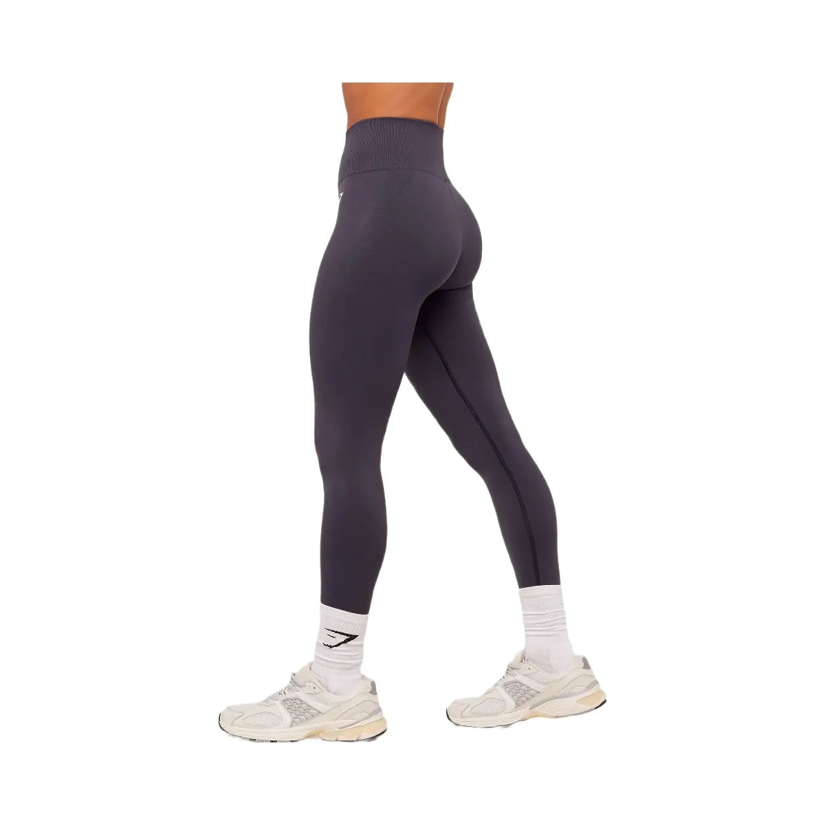 Gymshark Vital Seamless 2.0 Leggings "Midnight Purple Marl" - HypeFly India View 3