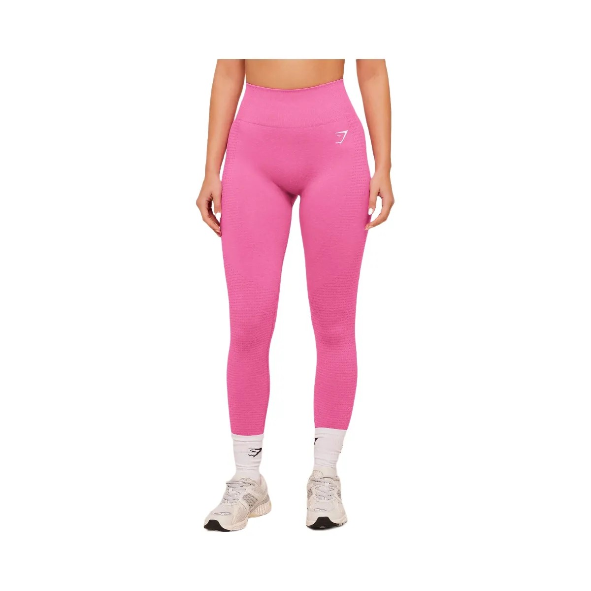 Gymshark Vital Seamless 2.0 Leggings "Super-Set Pink Marl" - HypeFly India View 1