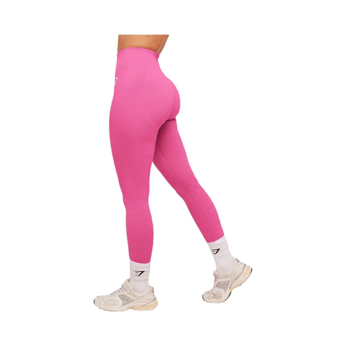 Gymshark Vital Seamless 2.0 Leggings "Super-Set Pink Marl" - HypeFly India View 3