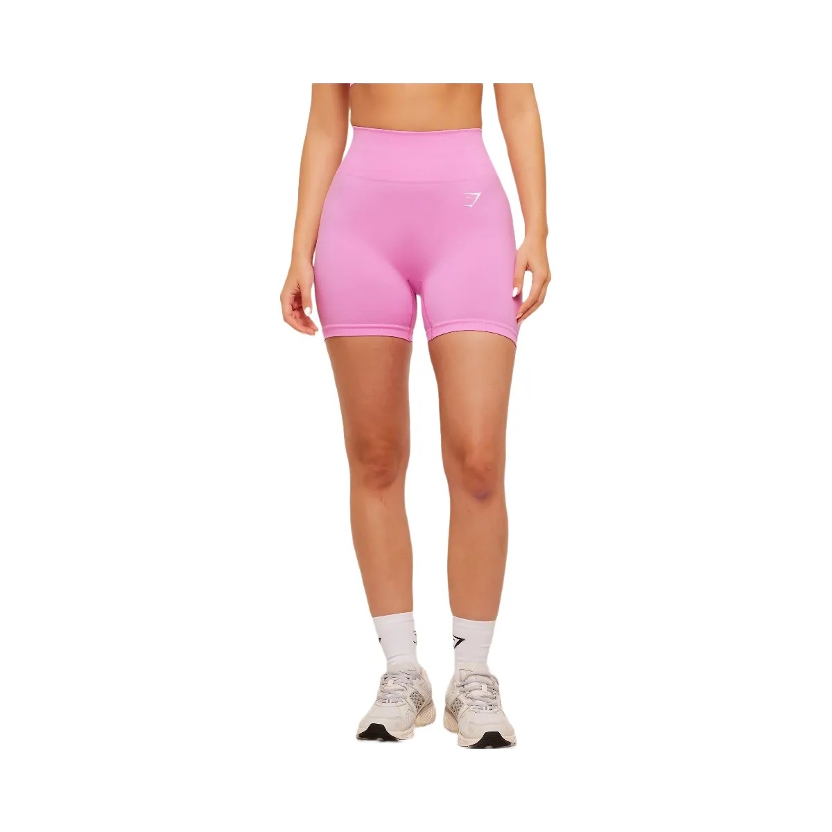 Gymshark Vital Seamless Shorts "Focus Pink" - HypeFly India View 1