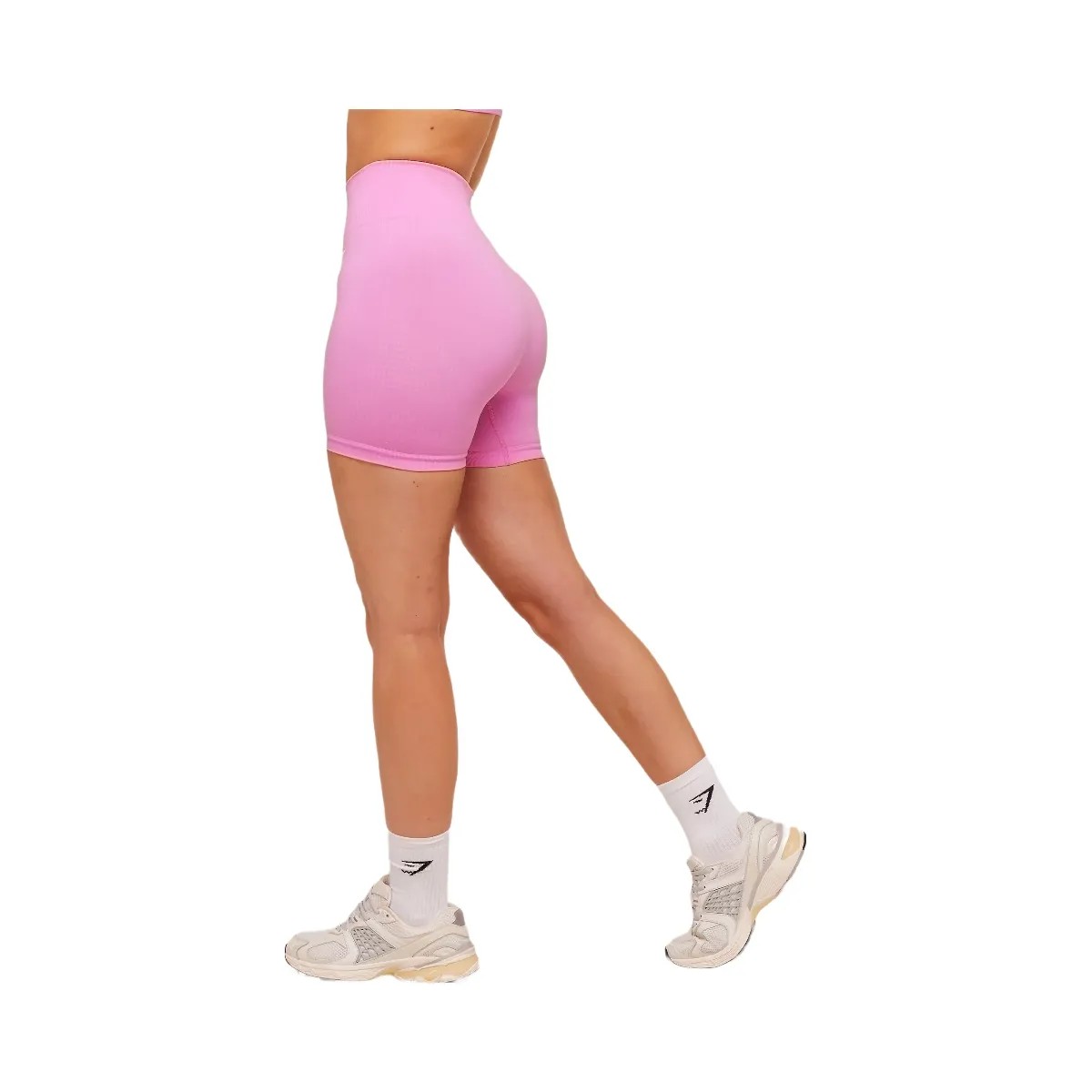 Gymshark Vital Seamless Shorts "Focus Pink" - HypeFly India View 3