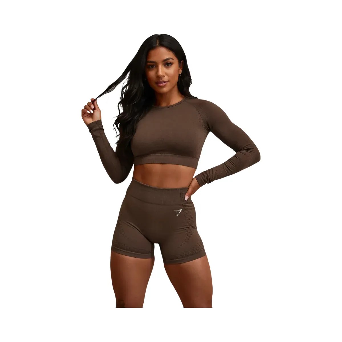 gymshark-vital-shorts-espresso-marl