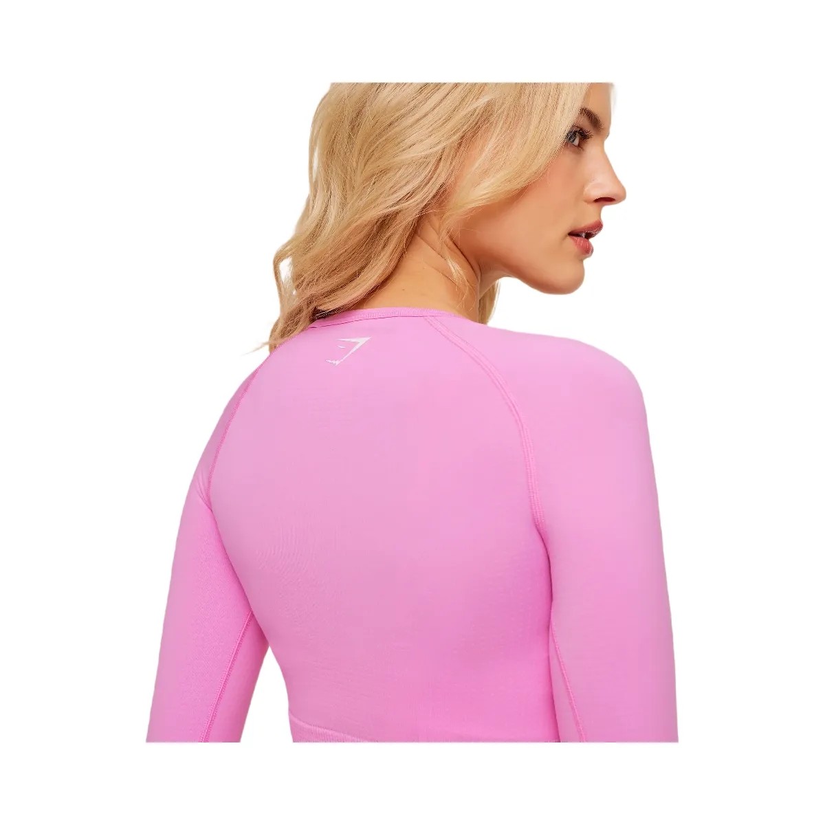 Gymshark Vital Sweetheart Neck Crop Top "Focus Pink" - HypeFly India View 6