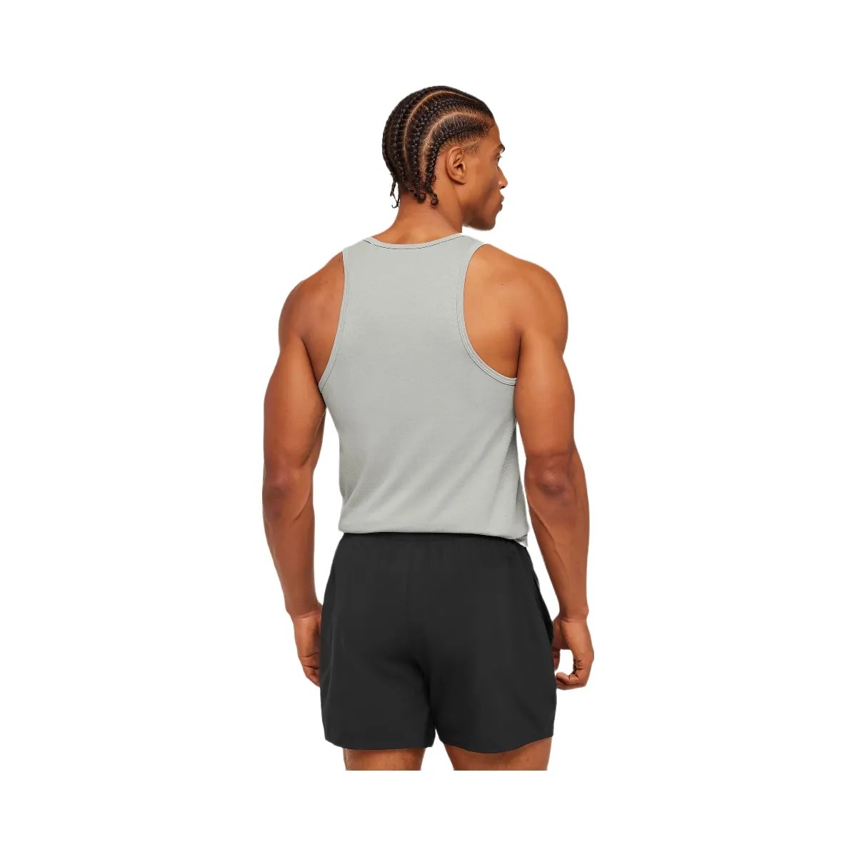 Gymshark Vital Tank "Light Grey Smokey Grey" - HypeFly India View 2