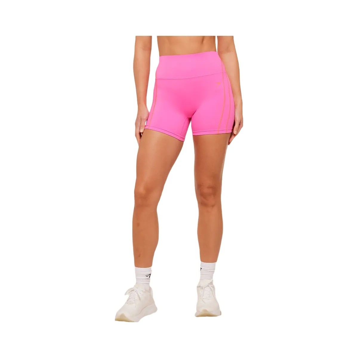 Gymshark Volt Shorts "Electric Pink Dayglow Peach" - HypeFly India View 1