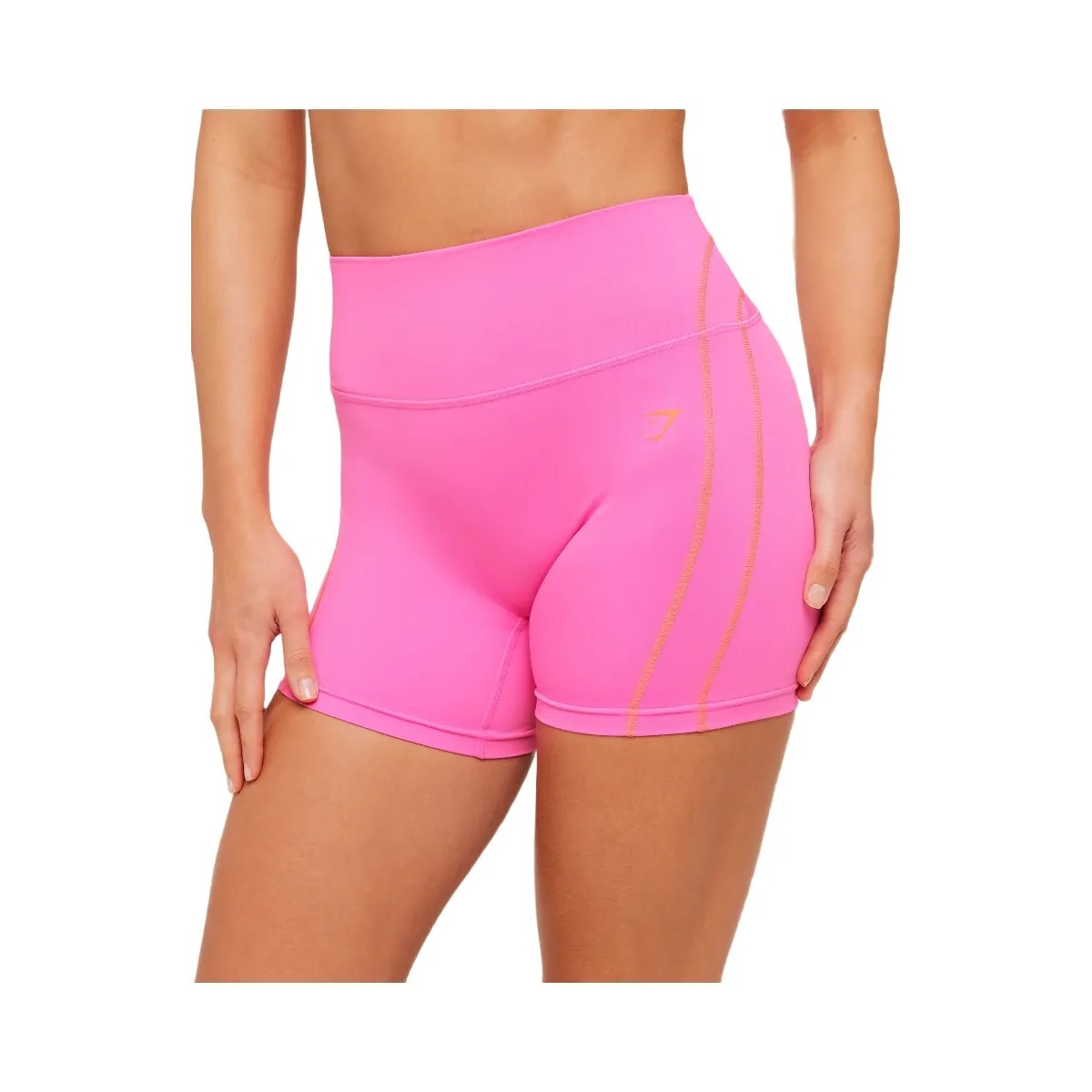 Gymshark Volt Shorts "Electric Pink Dayglow Peach" - HypeFly India View 5