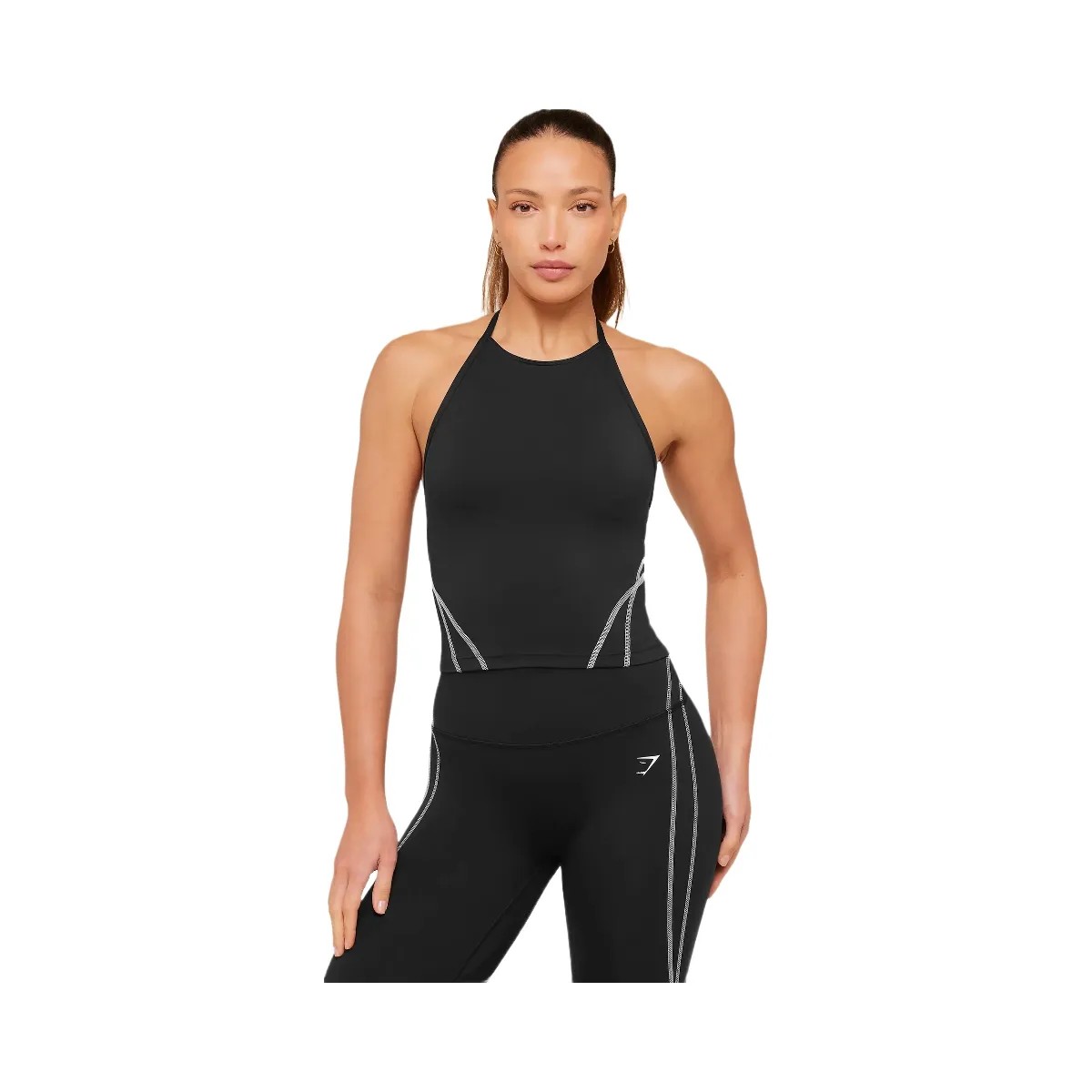 Gymshark Volt Tank Top "Black White" - HypeFly India View 1