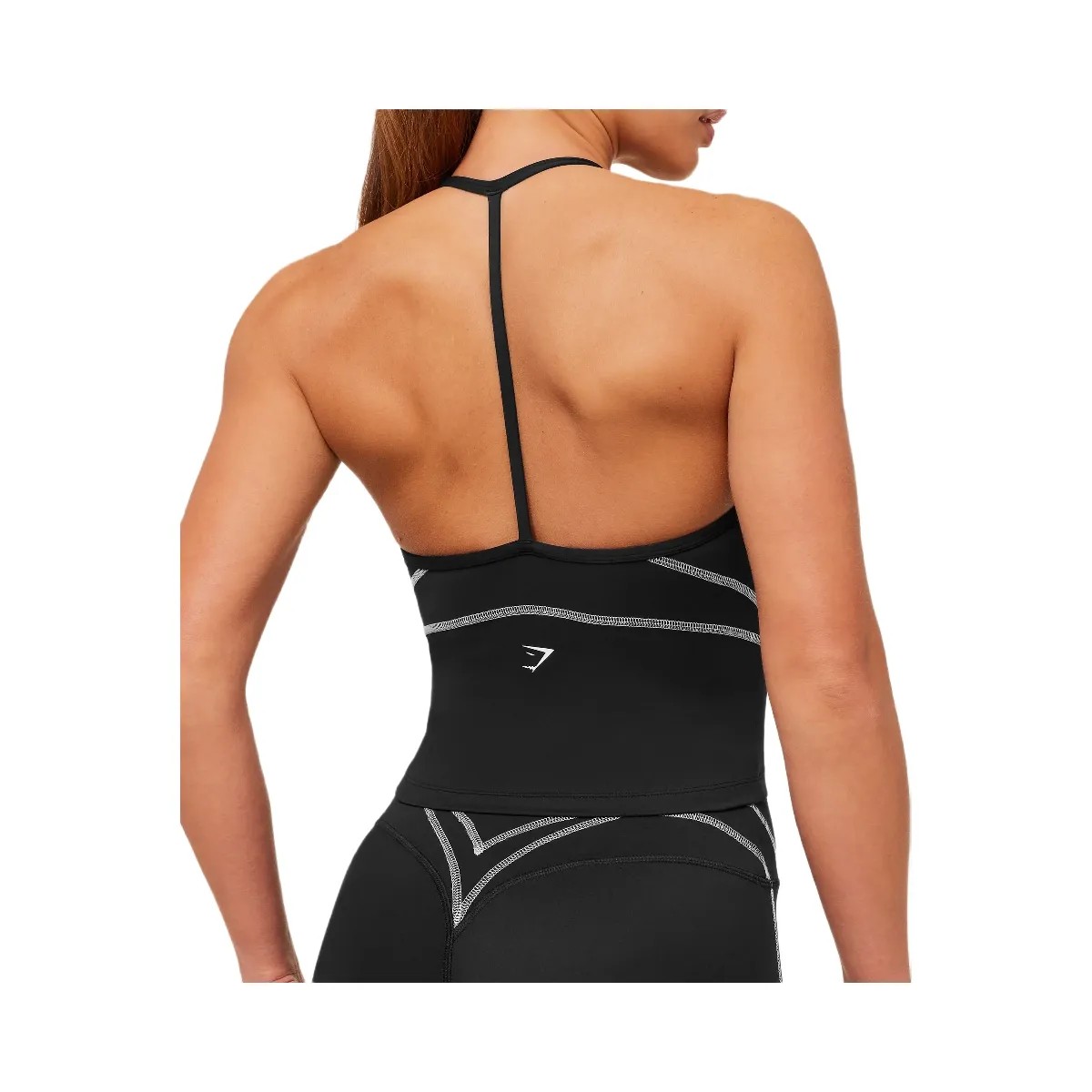 Gymshark Volt Tank Top "Black White" - HypeFly India View 4