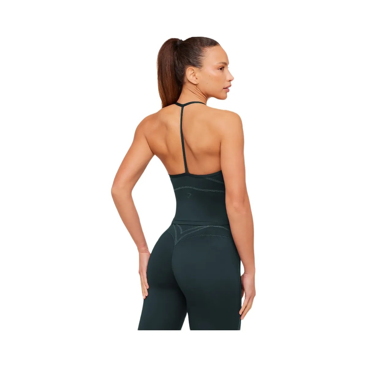 Gymshark Volt Tank Top "Deep Petrol Blue Stealth Blue" - HypeFly India View 2