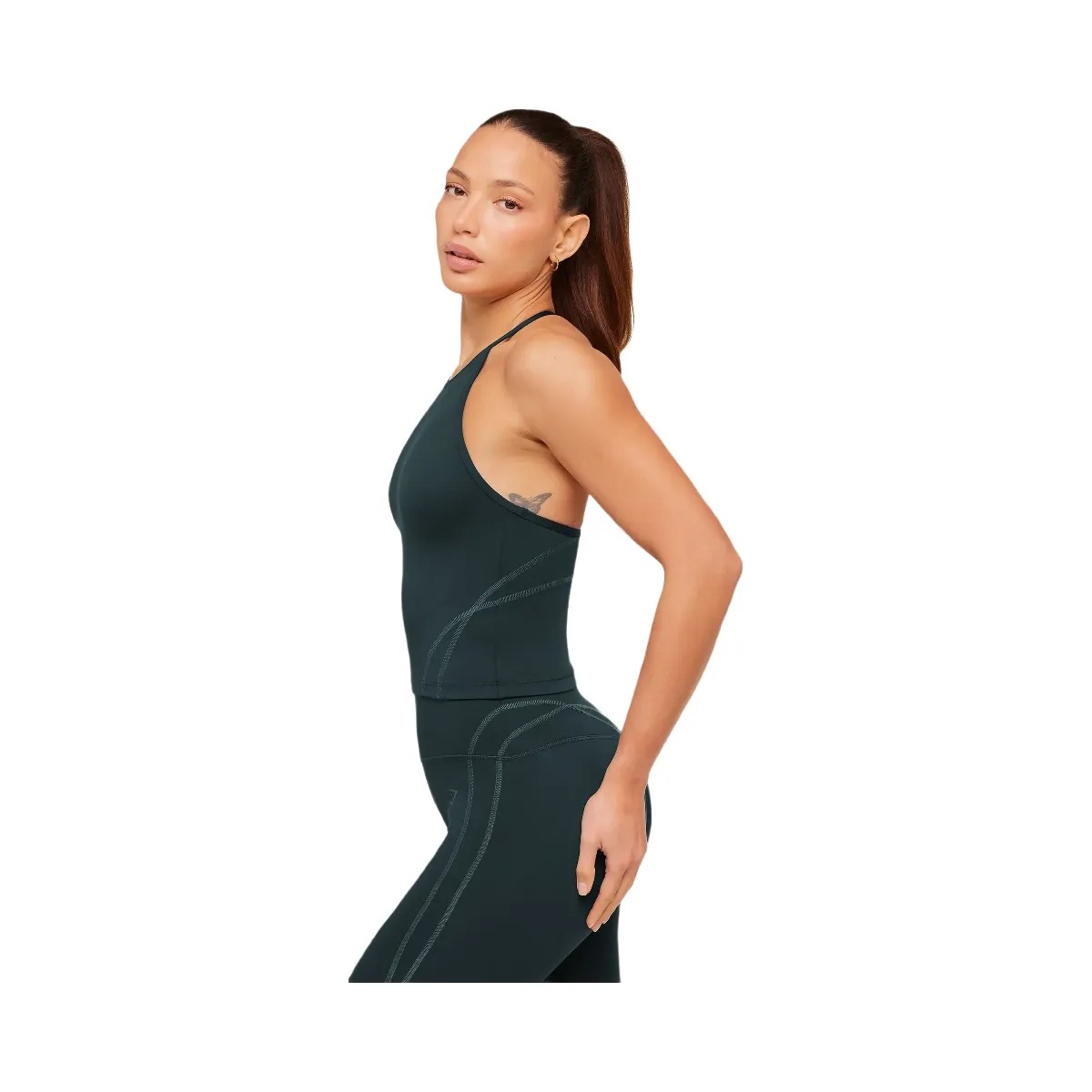 Gymshark Volt Tank Top "Deep Petrol Blue Stealth Blue" - HypeFly India View 3