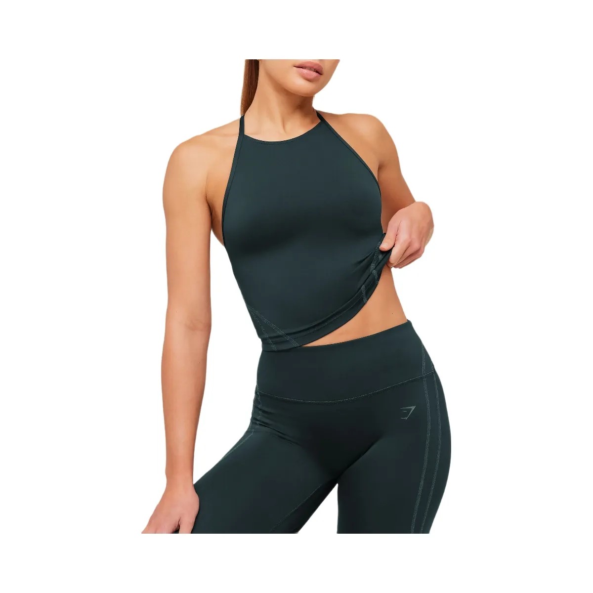 Gymshark Volt Tank Top "Deep Petrol Blue Stealth Blue" - HypeFly India View 5