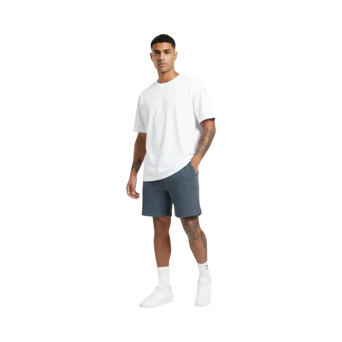 gymshark-waffle-shorts-oversized-fit-titanium-blue