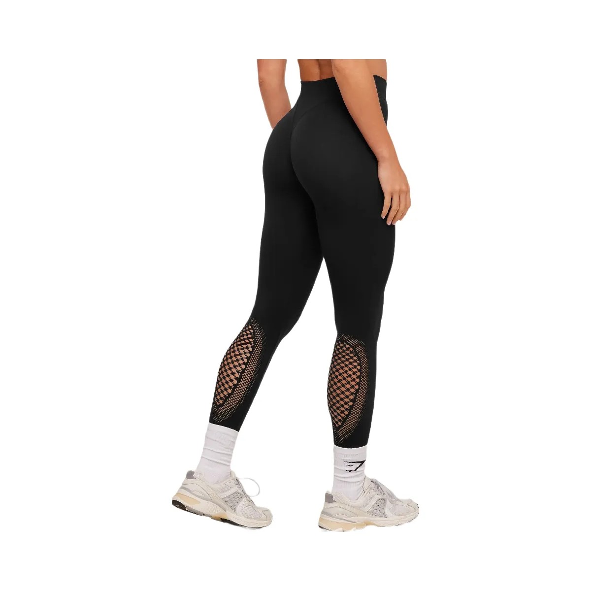 Gymshark Warp Leggings "GS Black" - HypeFly India View 2
