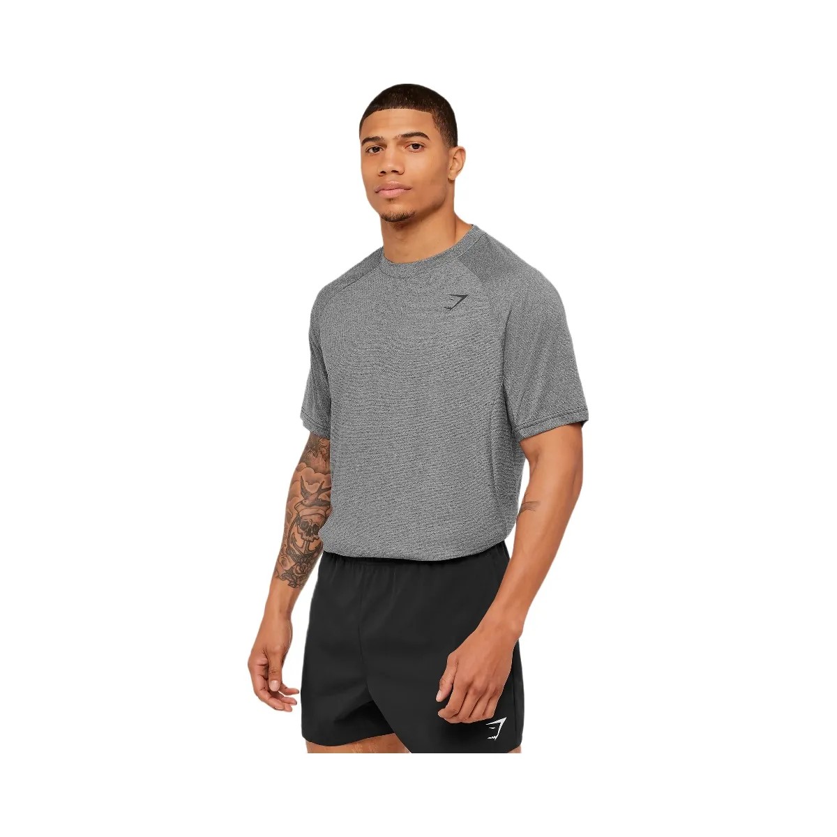 Gymshark Weekend T-Shirt "Black Grey" - HypeFly India View 2