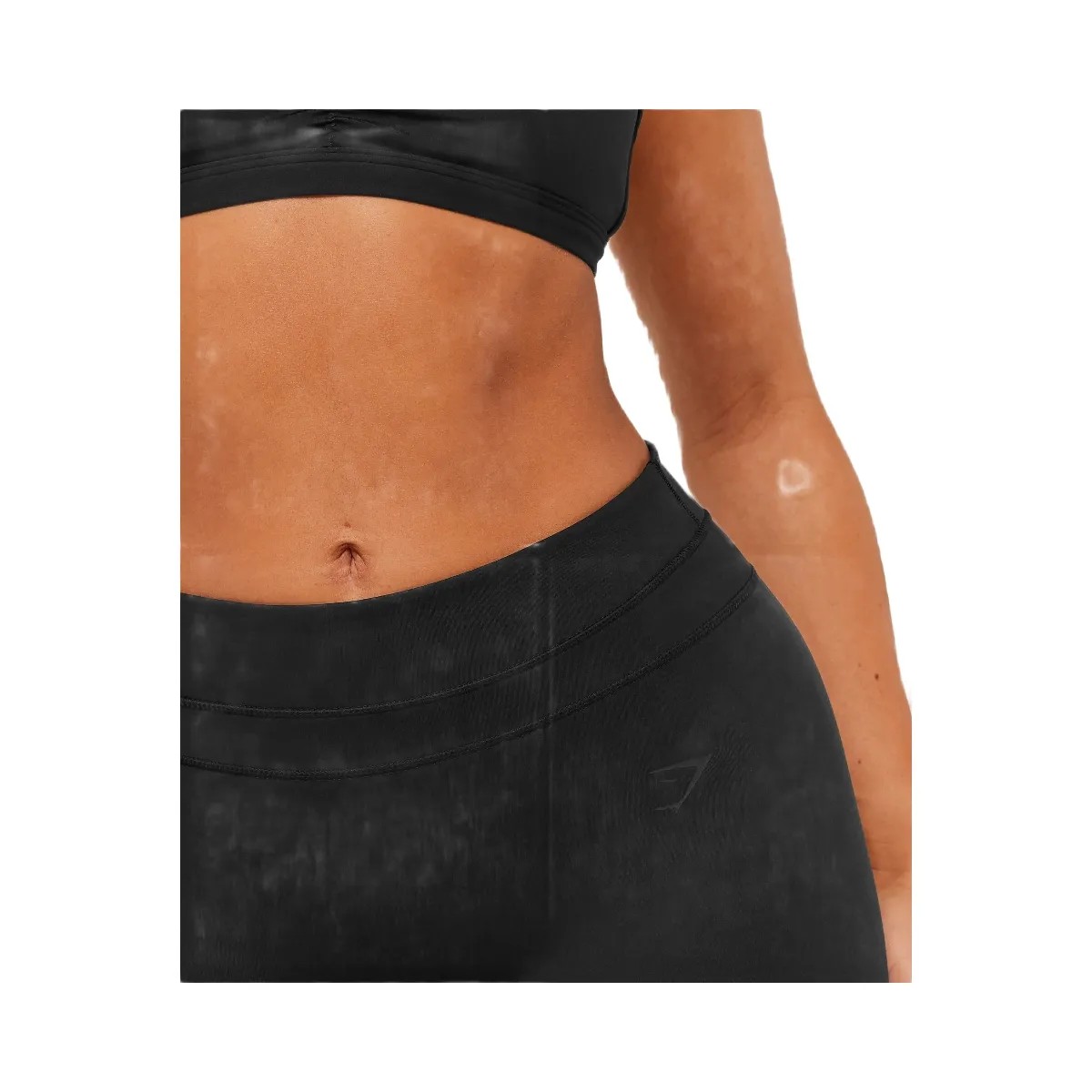 Gymshark Whitney Mid-High Rise Flared Leggings "Black" - HypeFly India View 5
