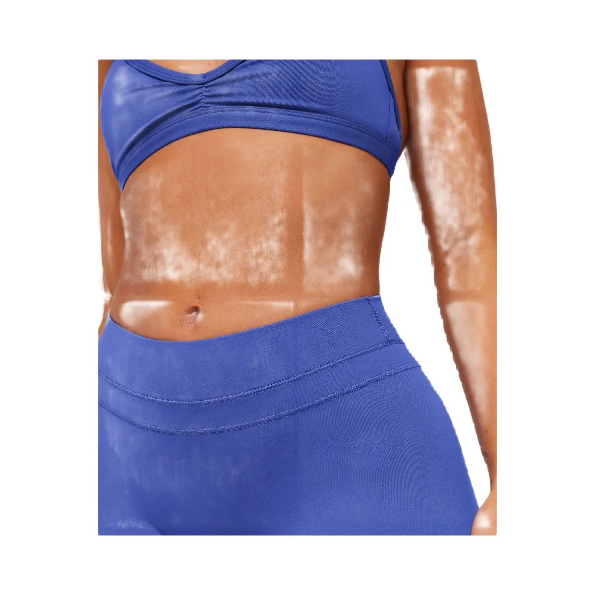 Gymshark Whitney Mid-High Rise Flared Leggings "Force Blue" - HypeFly India View 5