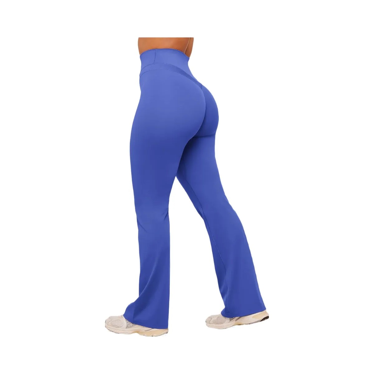 Gymshark Whitney Regular Flared Legging "Force Blue" - HypeFly India View 3