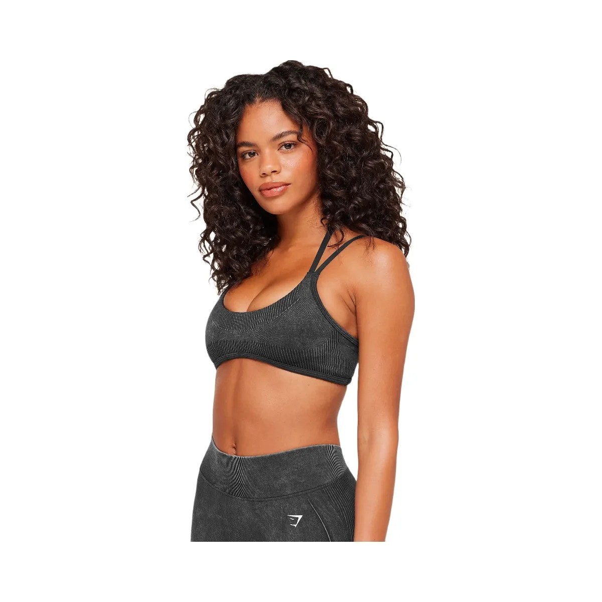Gymshark x Bratz Light Support Sports Bra "Black Wash" - HypeFly India View 4