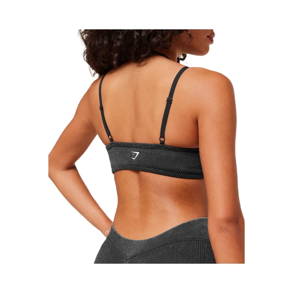 Gymshark x Bratz Light Support Sports Bra "Black Wash" - HypeFly India View 5