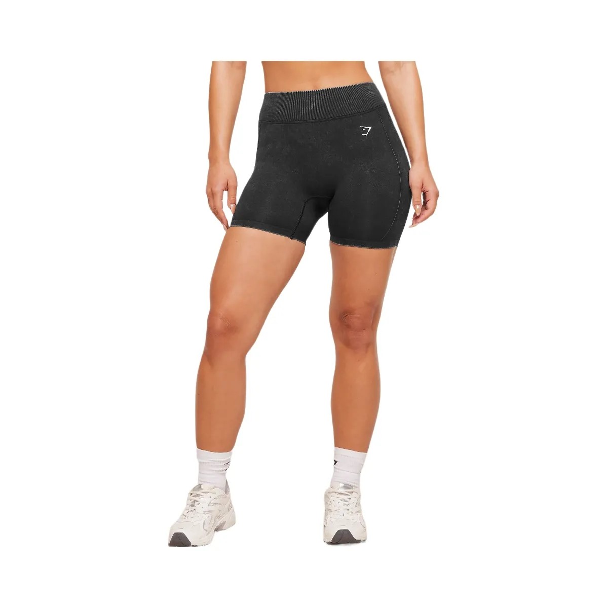 Gymshark x Bratz Shorts "Black Wash" - HypeFly India View 1