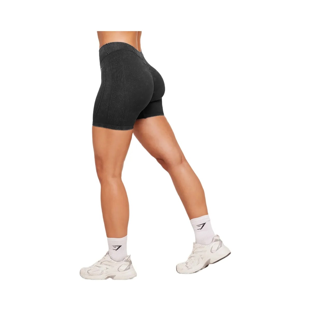 Gymshark x Bratz Shorts "Black Wash" - HypeFly India View 4