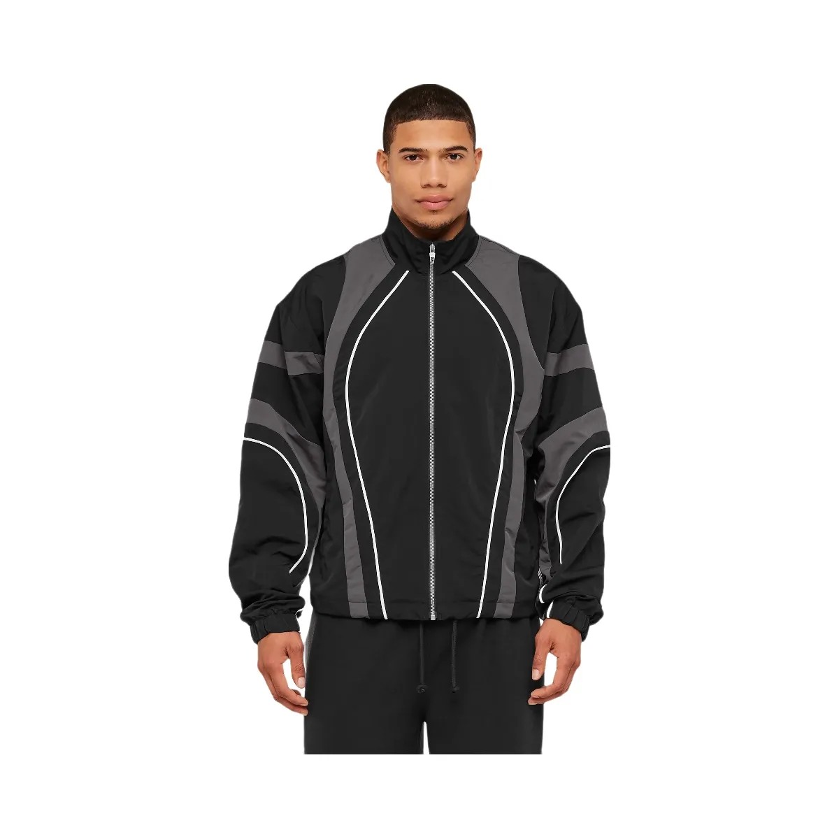 Gymshark x Carlos Belcast Track Jacket "GS Black" - HypeFly India View 1