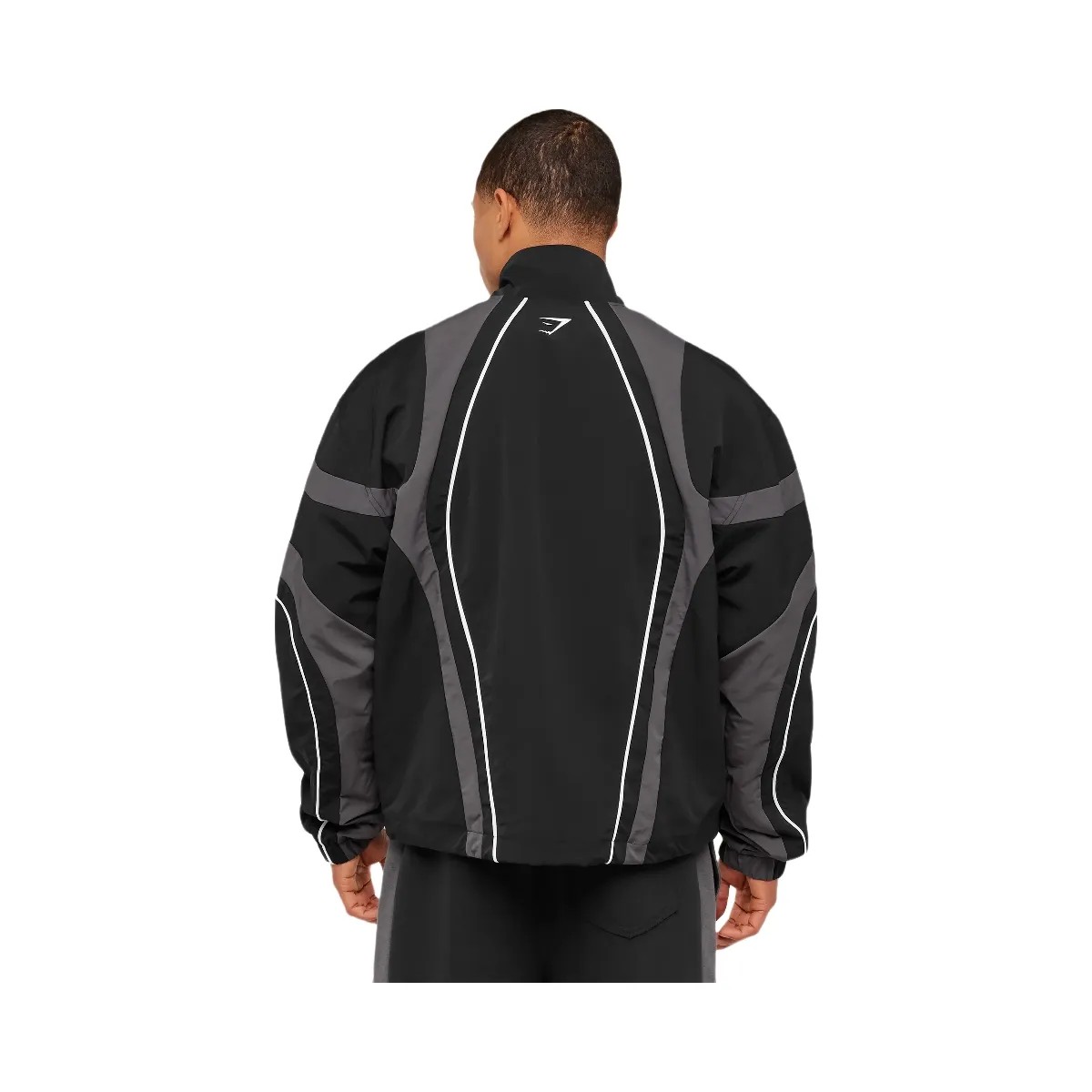 Gymshark x Carlos Belcast Track Jacket "GS Black" - HypeFly India View 3
