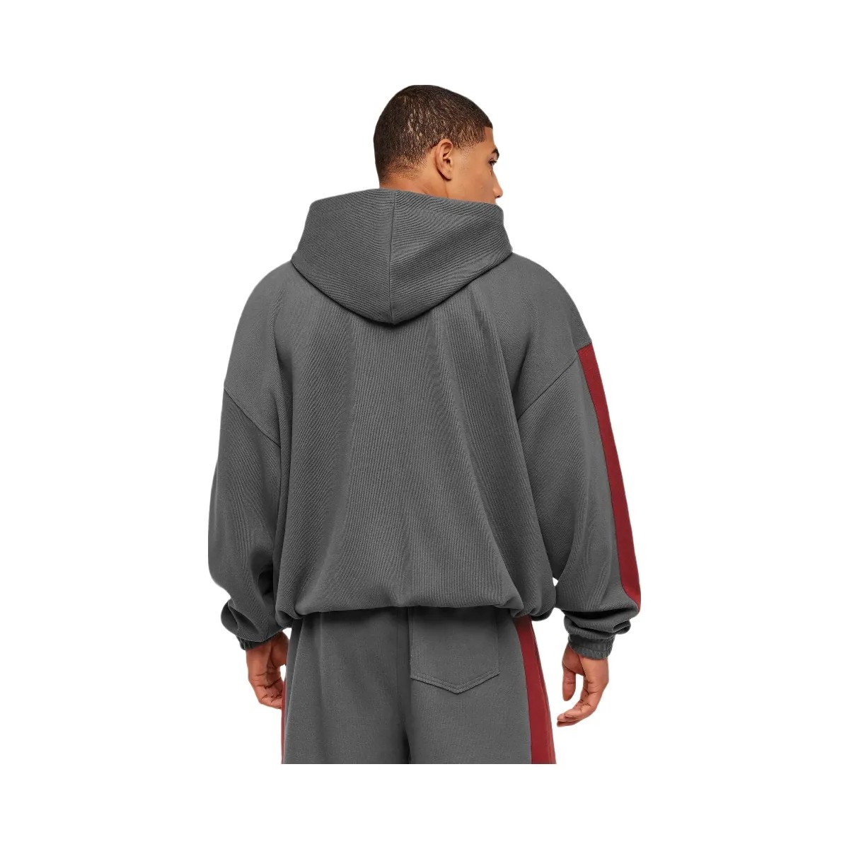 Gymshark x Carlos Belcast Zip Up Hoodie "Grey" - HypeFly India View 2