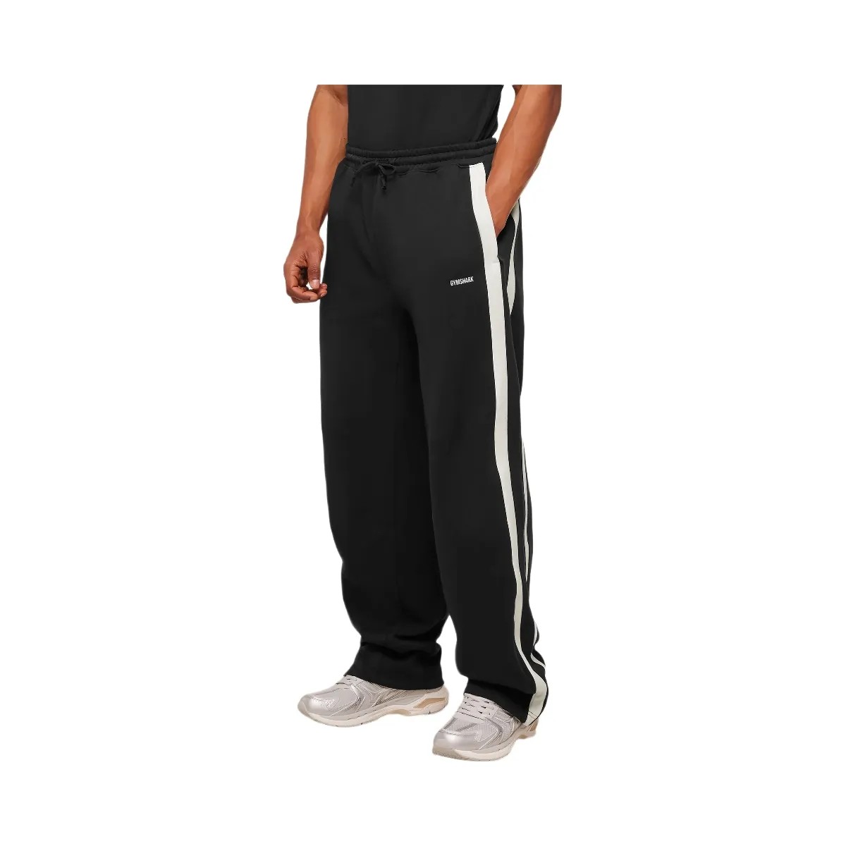 Gymshark x CBUM Straight Leg Jogger - Black - HypeFly India View 1