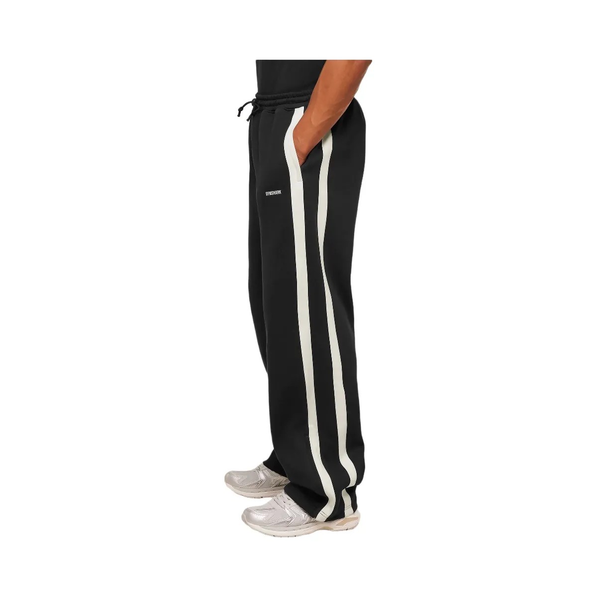 Gymshark x CBUM Straight Leg Jogger - Black - HypeFly India View 4