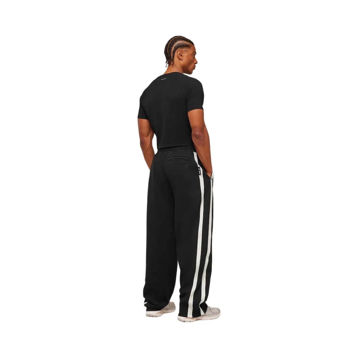 Gymshark x CBUM Straight Leg Jogger - Black - HypeFly India View 6