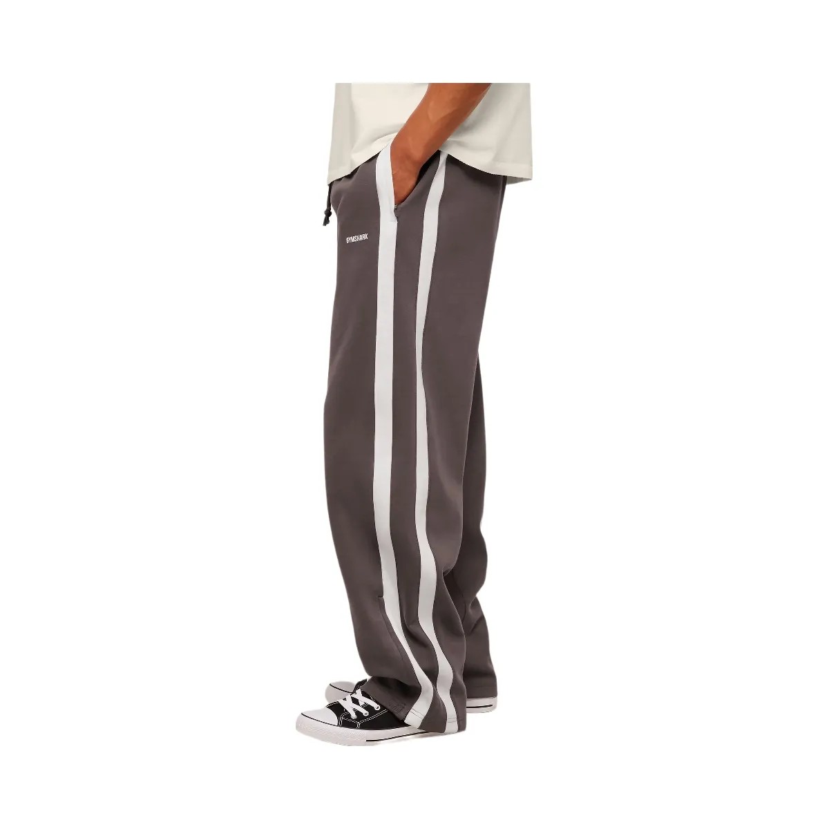 Gymshark x CBUM Straight Leg Jogger - Greyed Purple - HypeFly India View 3