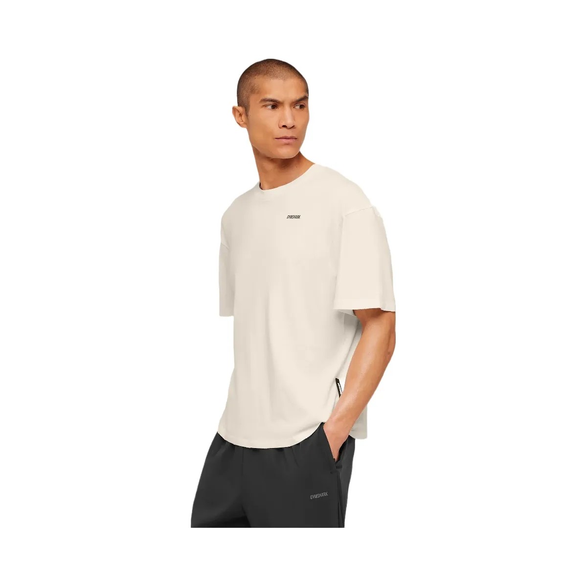 Gymshark x CBUM T-Shirt "Soft White" - HypeFly India View 3