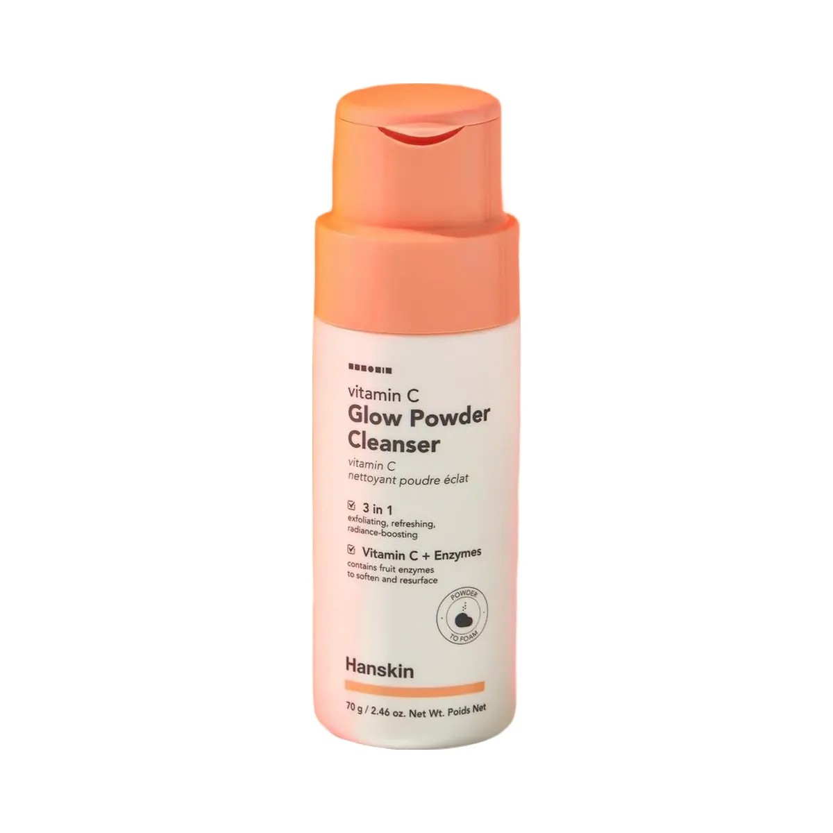 Hanskin Vitamin C Glow Powder Cleanser - HypeFly India View 3