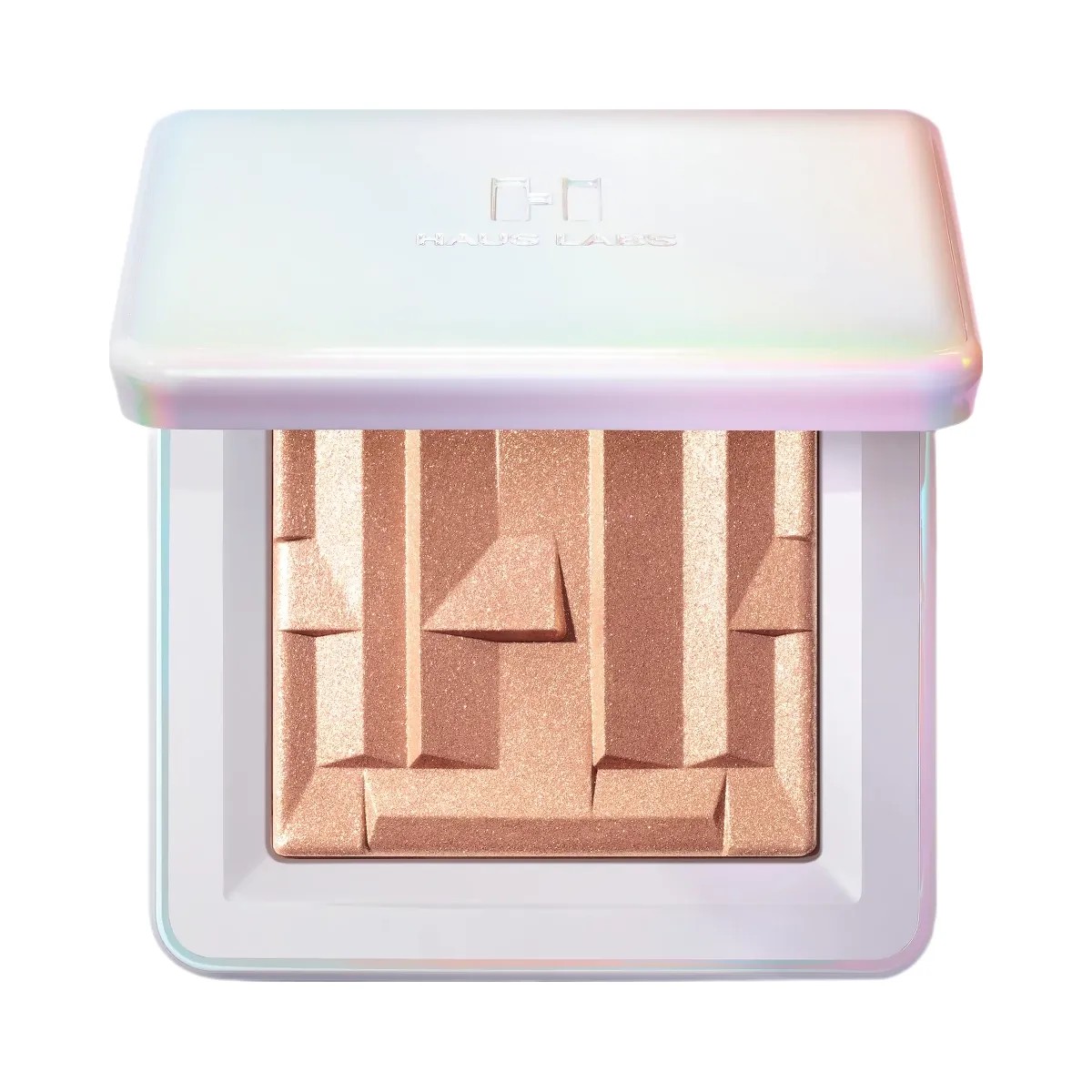 Haus Labs Bio-Radiant Gel-Powder Highlighter Peach Quartz - HypeFly India View 1