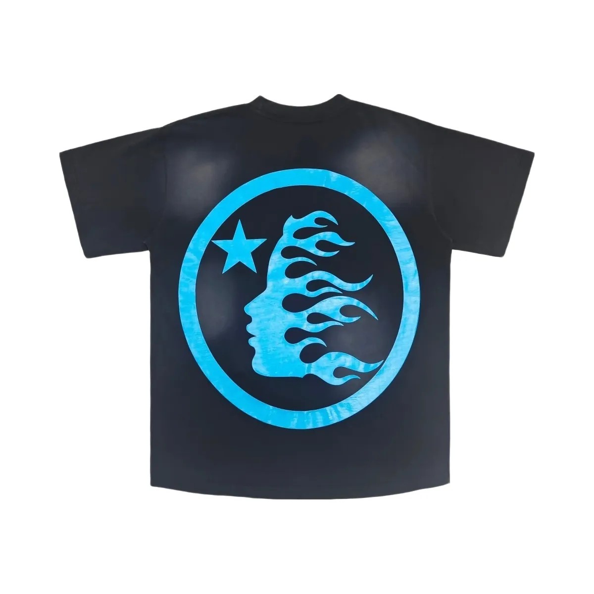 Hellstar Classic T Shirt Black Blue - HypeFly India View 2