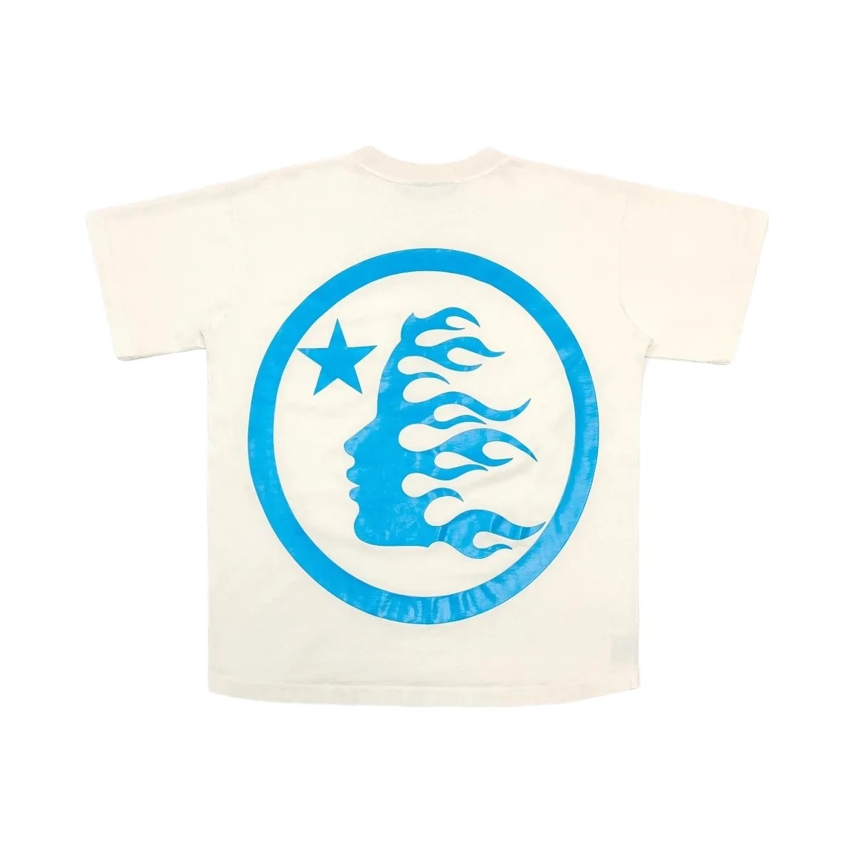Hellstar Classic T Shirt White Blue - HypeFly India View 1