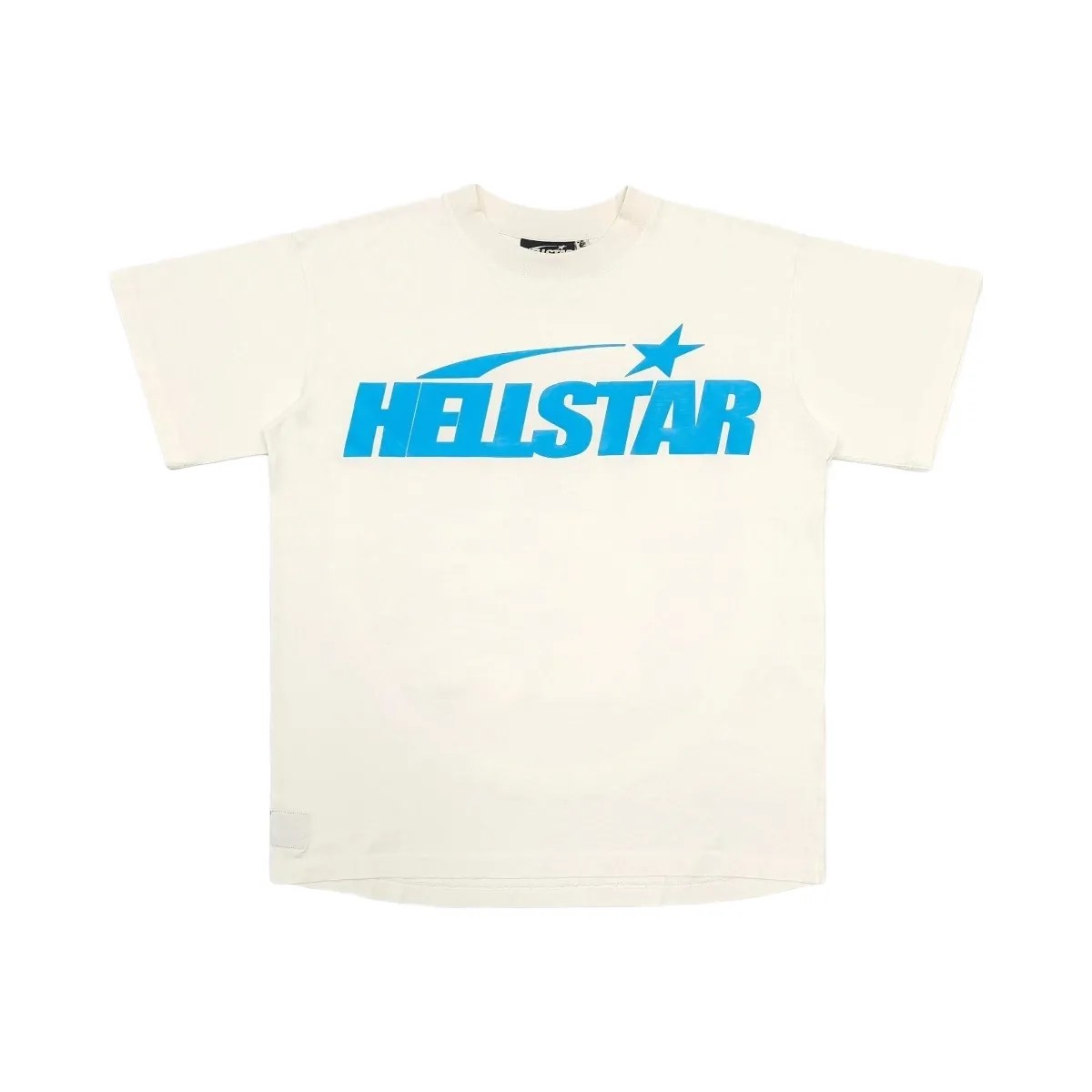 Hellstar Classic T Shirt White Blue - HypeFly India View 2
