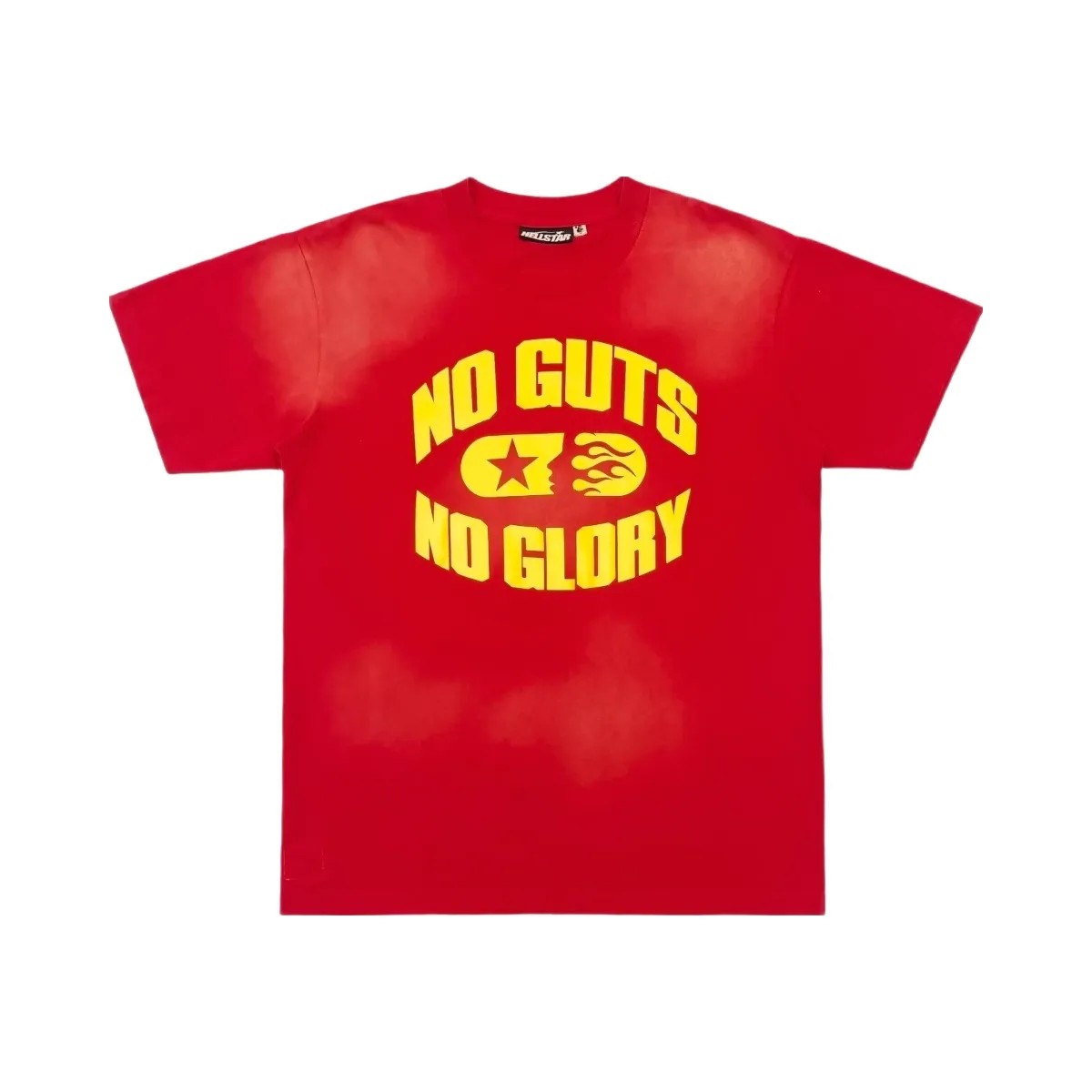 Hellstar No Guts No Glory T Shirt Red - HypeFly India View 1