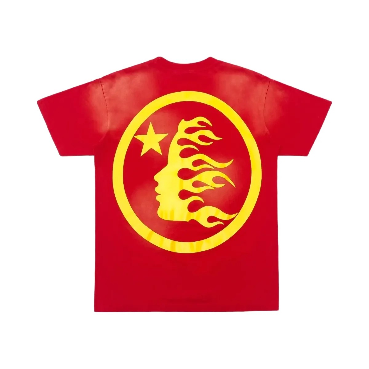 Hellstar No Guts No Glory T Shirt Red - HypeFly India View 2
