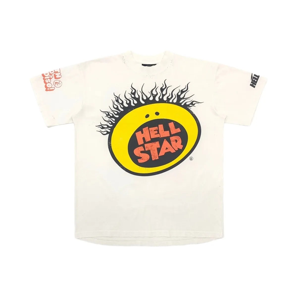 Hellstar Slime Nickelodeon T-Shirt Shirt White - HypeFly India View 1