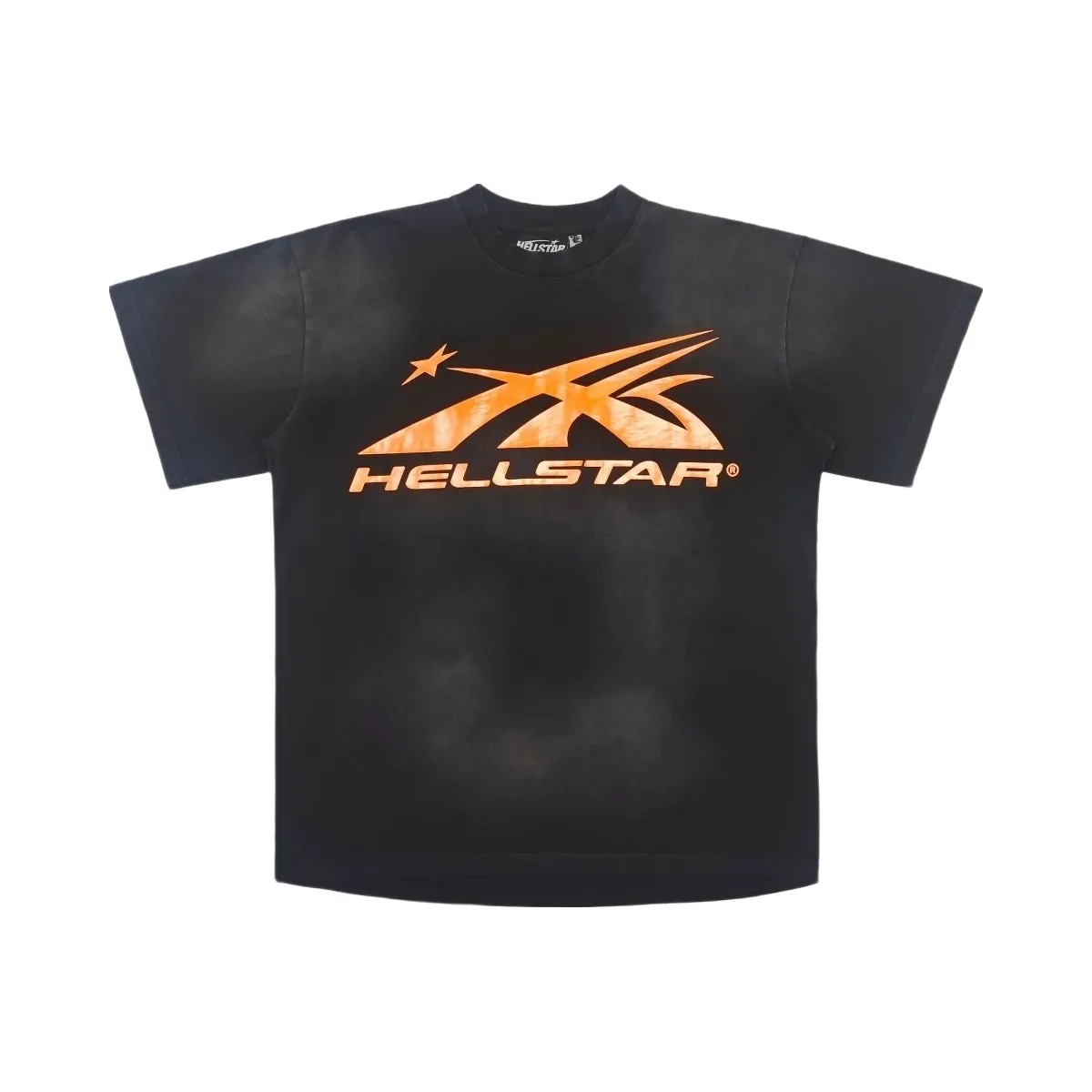 Hellstar Sports Core Gel Logo T Shirt Orange - HypeFly India View 1