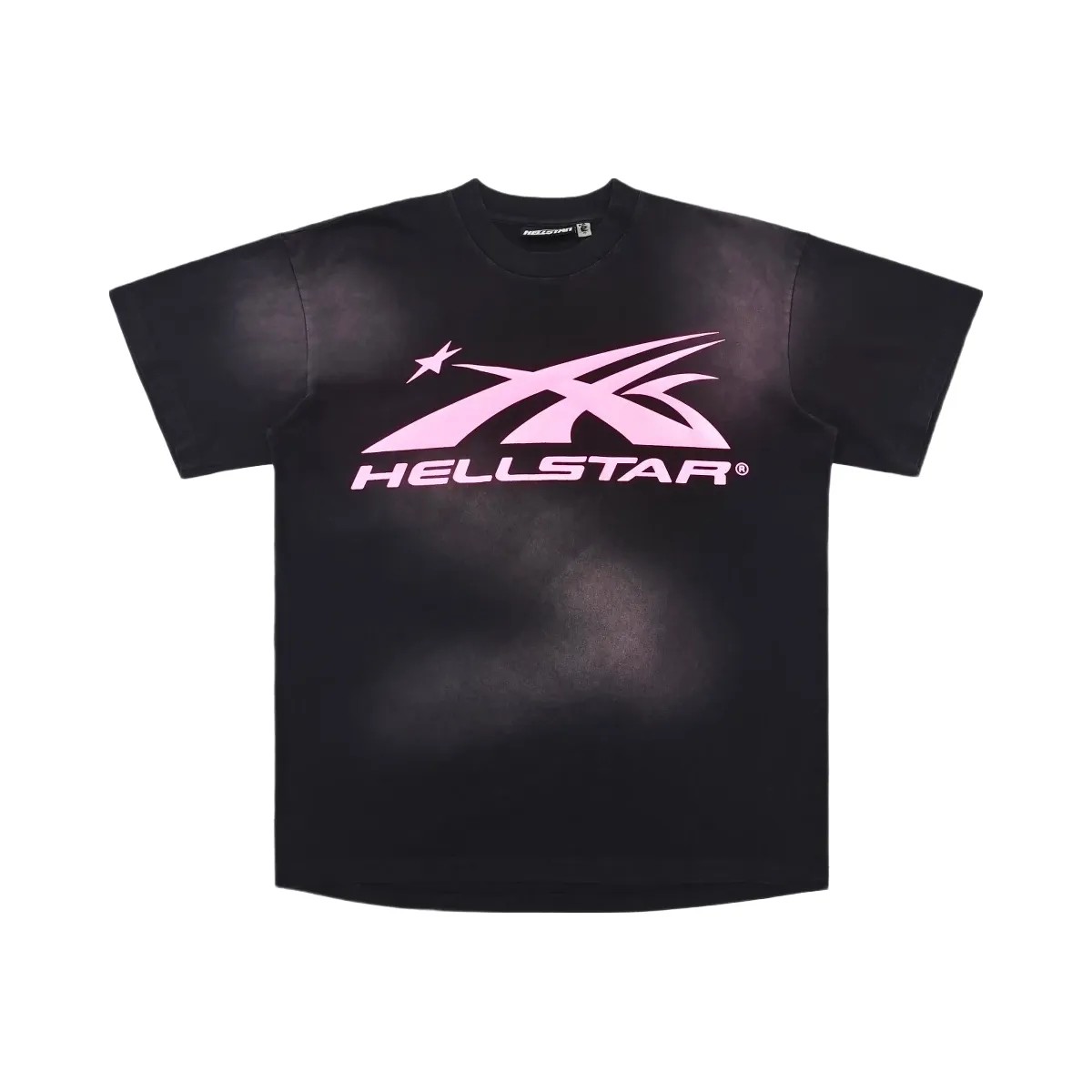 Hellstar Sports Core Gel Logo T Shirt Pink - HypeFly India View 1