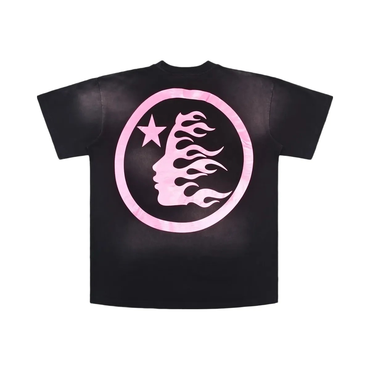 Hellstar Sports Core Gel Logo T Shirt Pink - HypeFly India View 2