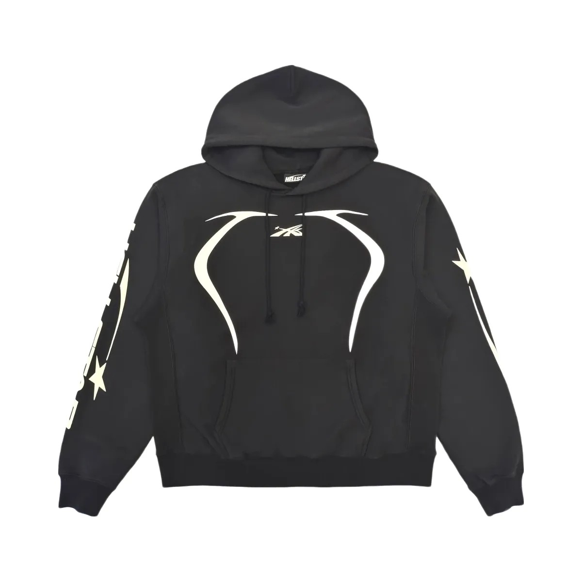 Hellstar Sports Hoodie Jet Black - HypeFly India View 2