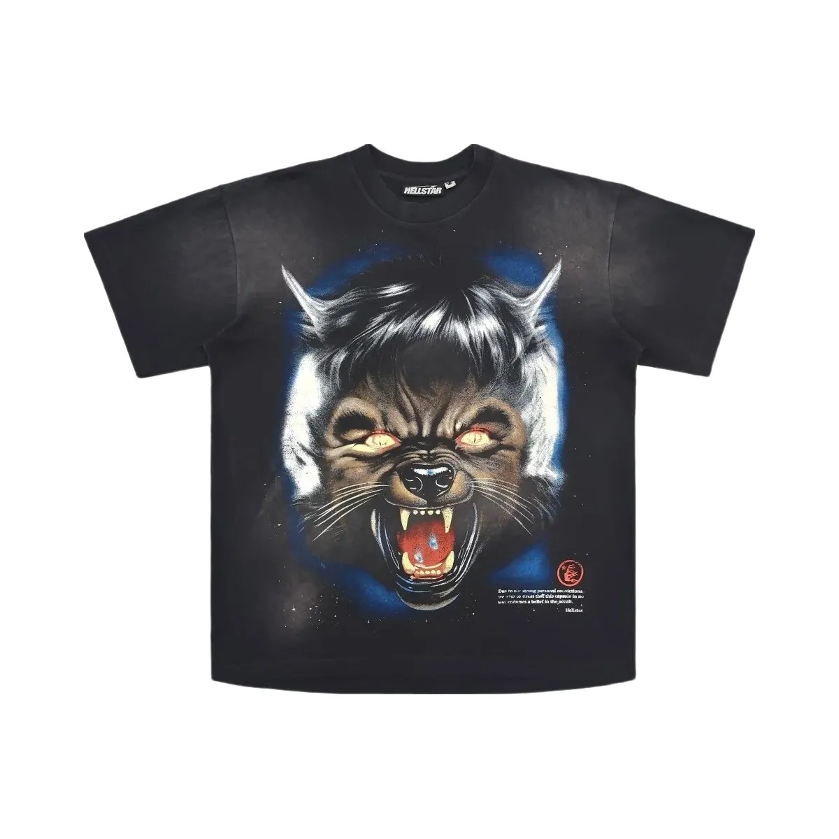 Hellstar Studios Basic T Shirt Black - HypeFly India View 1